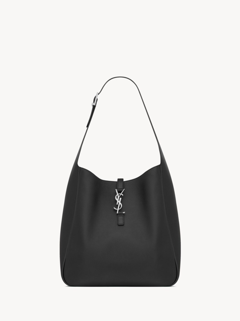 Saint Laurent Black le 5 a 7 supple Leather Shoulder